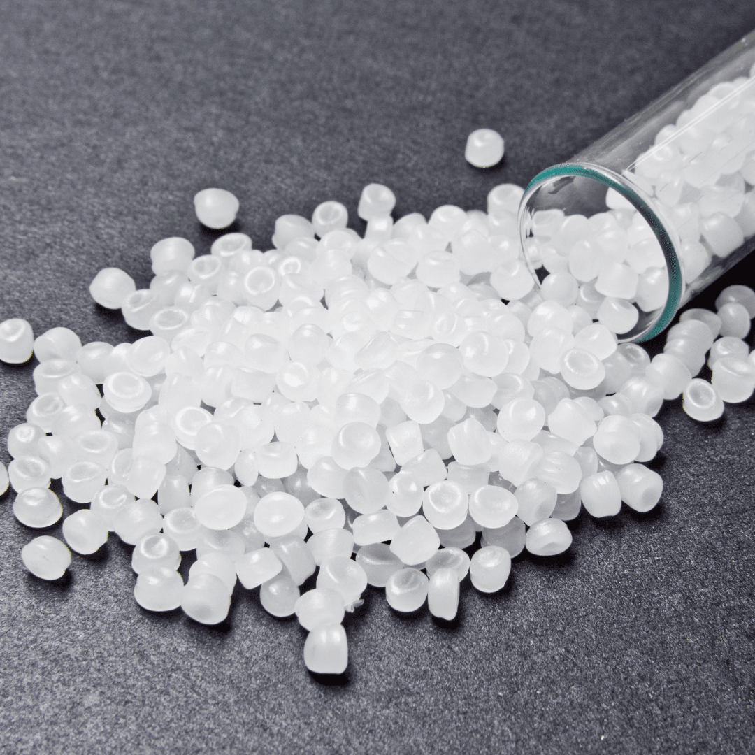 white plastic Granules