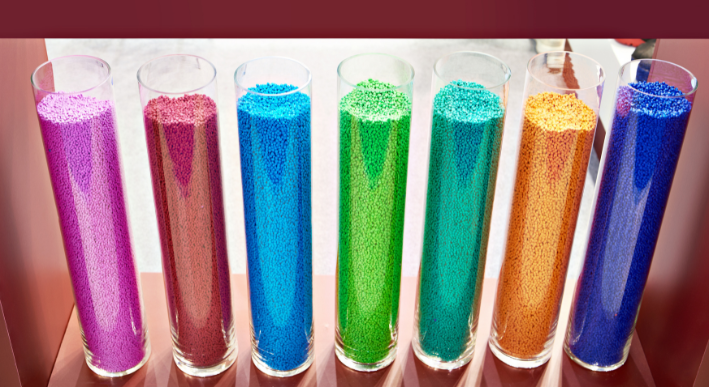 7 color plastic Granules
